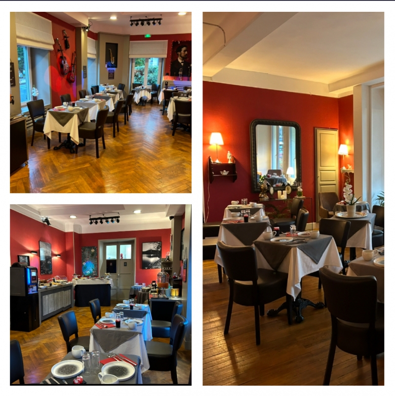 Salle du Petit déjeuner Grand Hôtel Le Mont-Dore